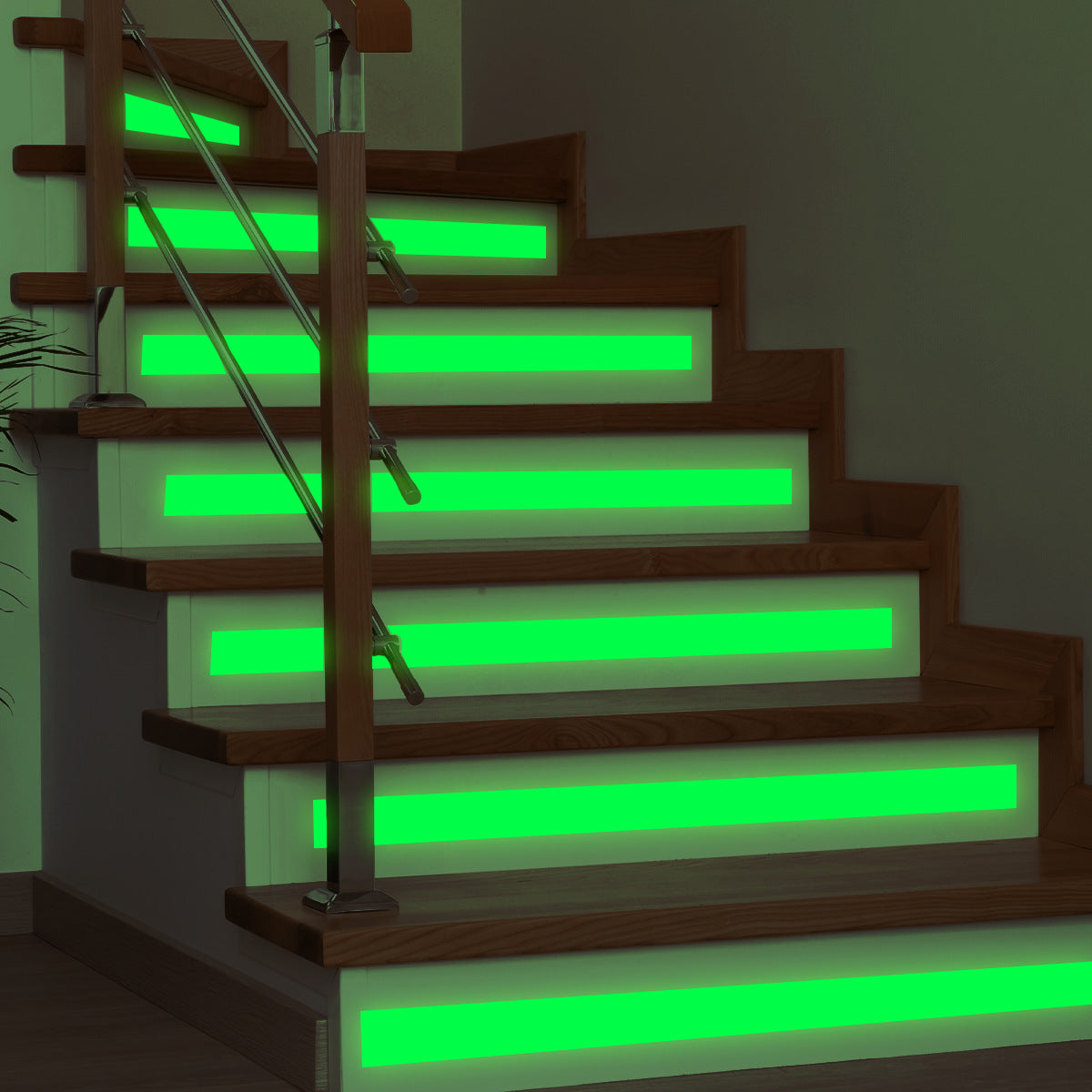 2PCS Creative Colorful Glow-in-the-Dark Wall Stickers