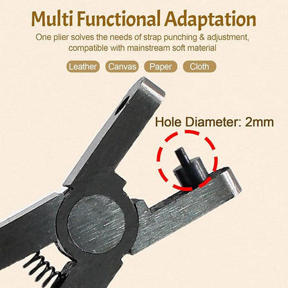 Leather Hole Punch Plier | Universal Watch Band Punch Tool