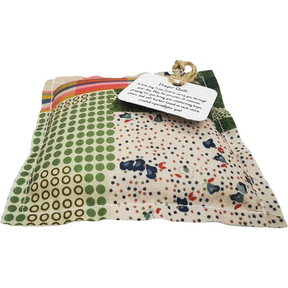 4Pcs/set Prayer Quilt with Cross Inside with Poem Patches Scripture