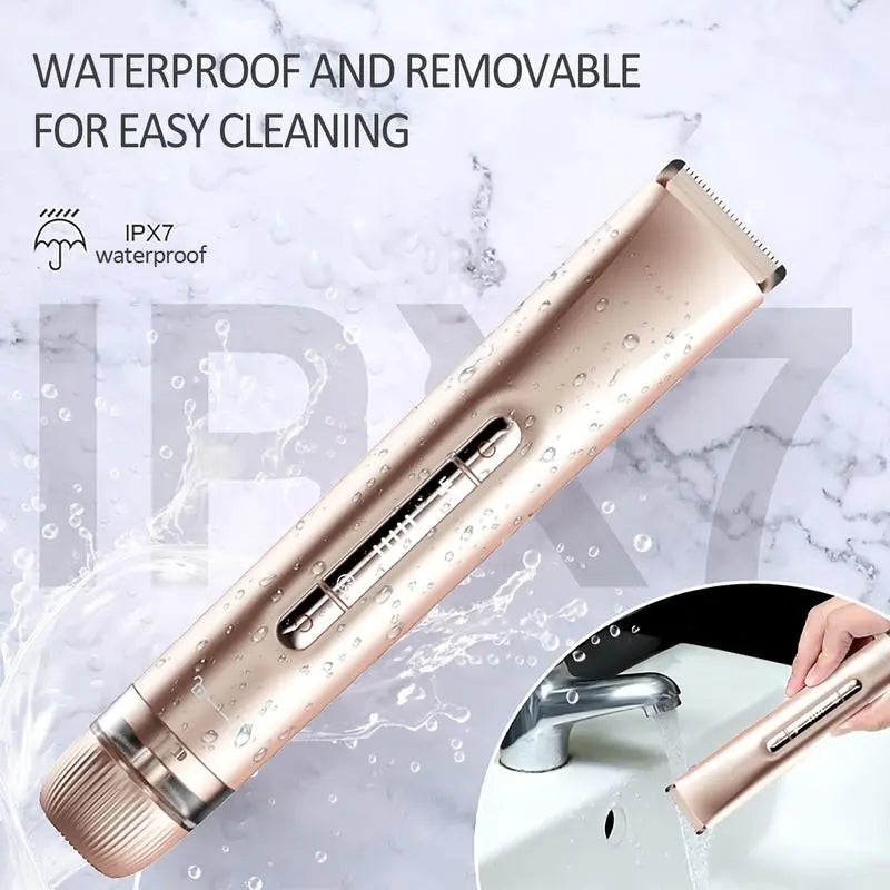 Electric Hair Removal Tool, 1 Box Rechargeable 2 in 1 Body & Facial Hair Removal Dual Head