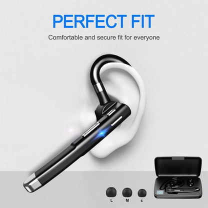 Bluetooth Earphones with 500 Hours Standby time, LED Charging case