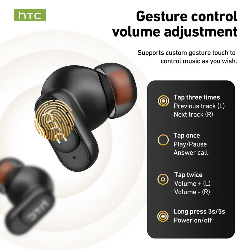 AI Translation Sports Bluetooth 6.0 Earbuds - In-Ear Mini Wireless Headphones, 165+ Language Real