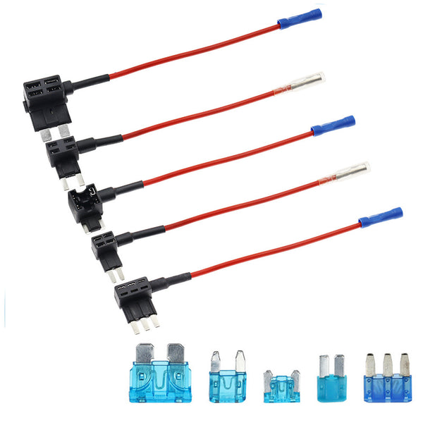5Pcs Fuse Holder Add-a-circuit Fuse TAP