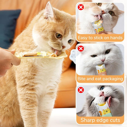 2PCS Cat Treat Dispenser Stick