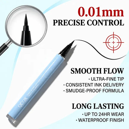 2PCS Long-lasting eyeliner -lightweight, waterproof,vegan,cruelty-free