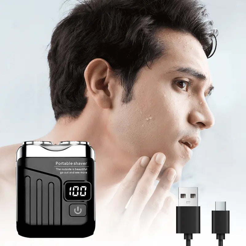 Compact Electric Razor for Men