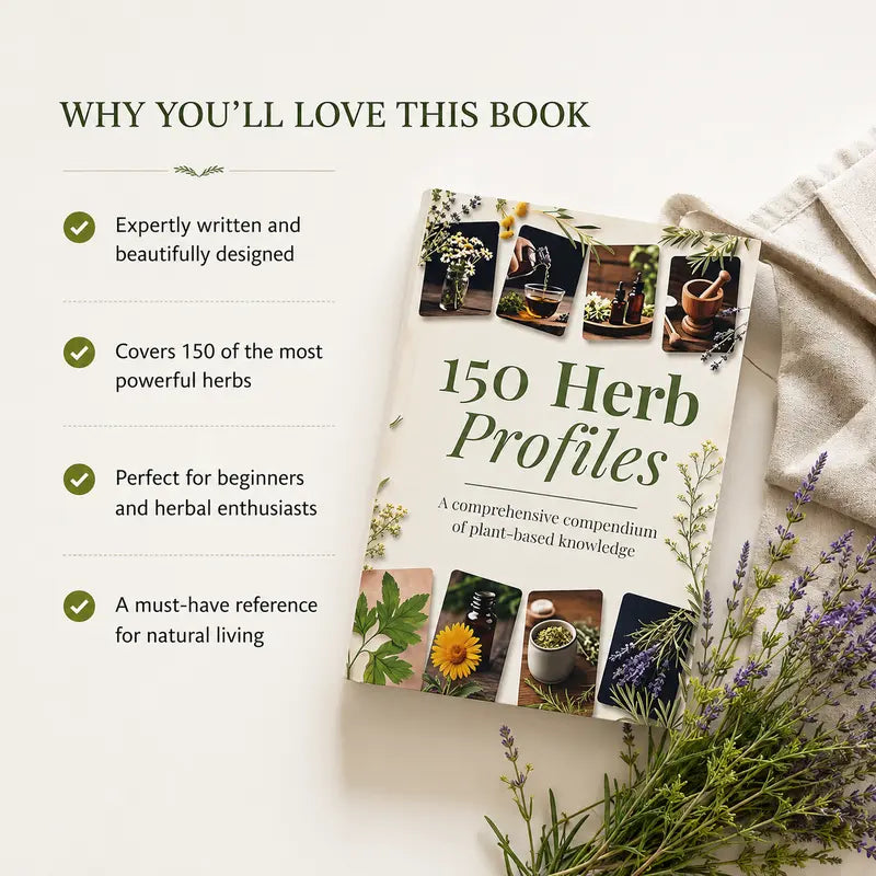 150 Herb Profiles Herbal Medicine Reference Softcover Book
