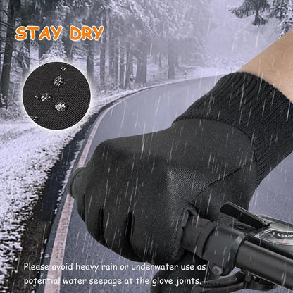 Unisex Cotton-Poly Winter Touchscreen Gloves