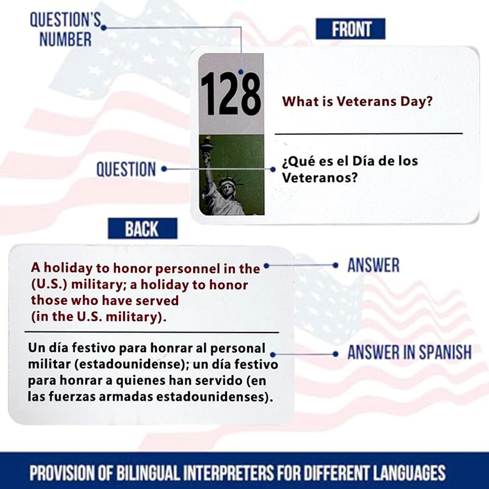 2026 US Citizenship Test Prep Cards – Learn Anywhere, Anytime
