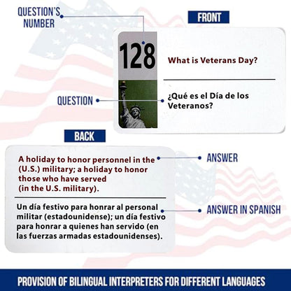 2026 US Citizenship Test Prep Cards – Learn Anywhere, Anytime