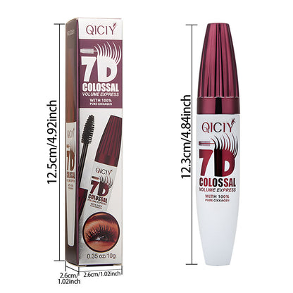 7D Colossal Mascara, Black Long-Lasting & Buildable Volume, Natural Length