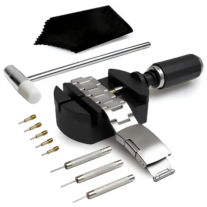 Watch Link Removal Kit - Watch Band Sizing Tool for Watch Strap Adjustment
