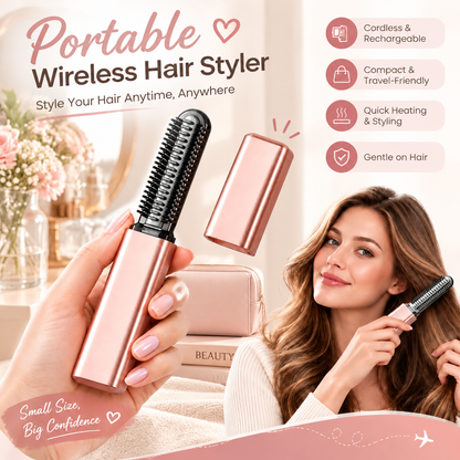 Portable Wireless Hair Styler