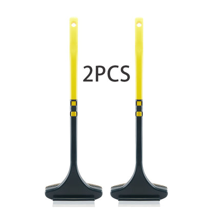 2pcs Window Cleaning Squeegee Brush, Extendable Mesh Screen Cleaner