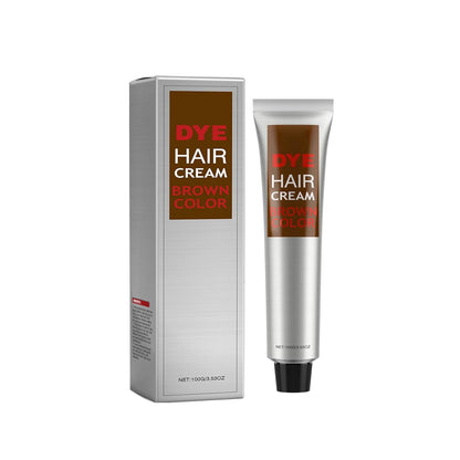 100g Herbal Essence Hair Dye Cream—Convenient Home Hair Dye Kit Gentle, Non-Irritating,  Safe for the Scalp
