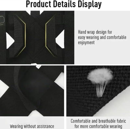 Fitness Posture Corrector Training Straps, Open Shoulder Assist Straps Shoulders - For Weight Training, Chest Straight