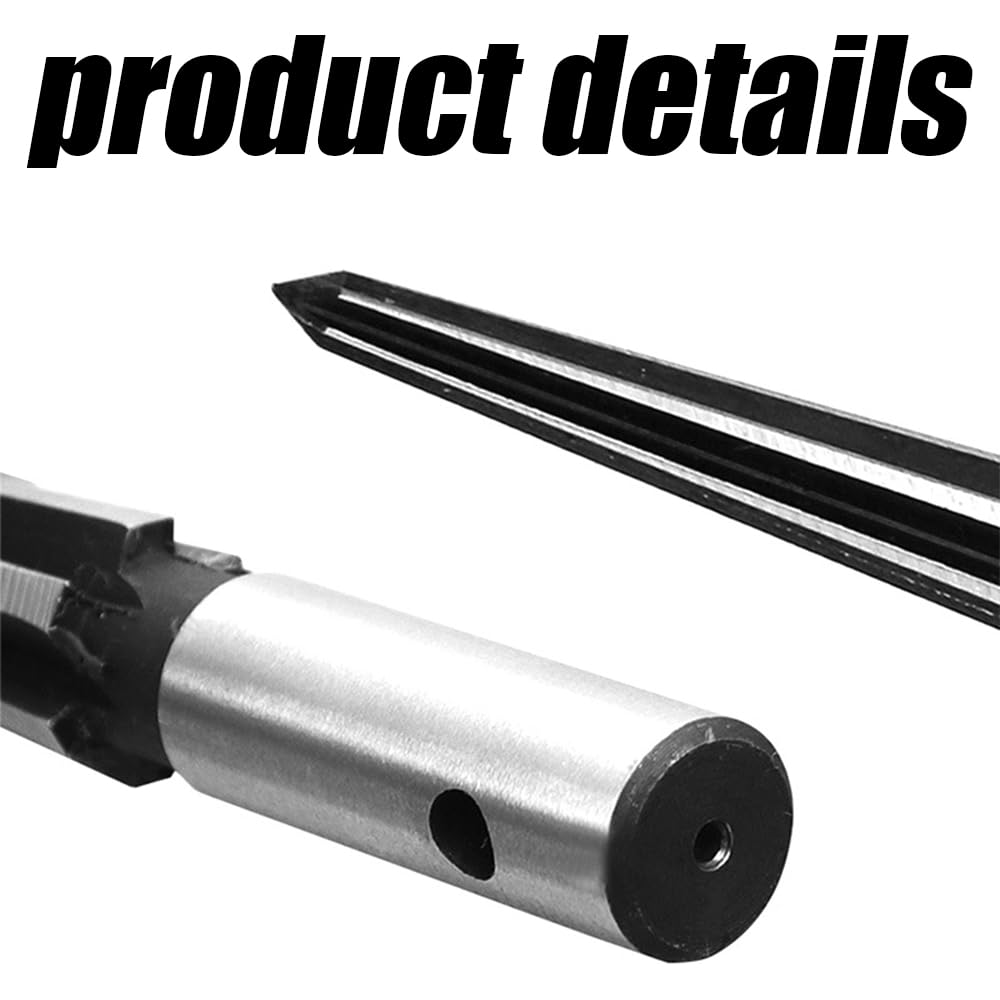 2Pcs Bridge Pin Hole Reamer, 1/8"-1/2" (3-13mm) 3/16''-5/8'' (5-16mm)