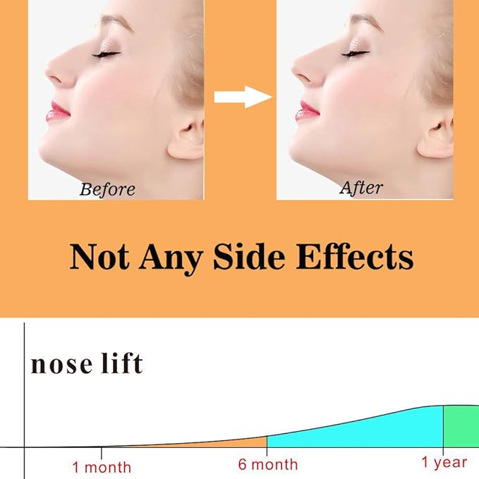 Silicone Nose Slimming Tool Portable Corrector for Straightening and Reducing Nose Width