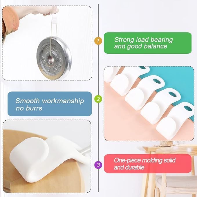 10pcs Clothes Hanger Connector Hooks - Plastic Cascading Hangers Saving Organizer Hanger Hooks for Heavy Duty Clothes