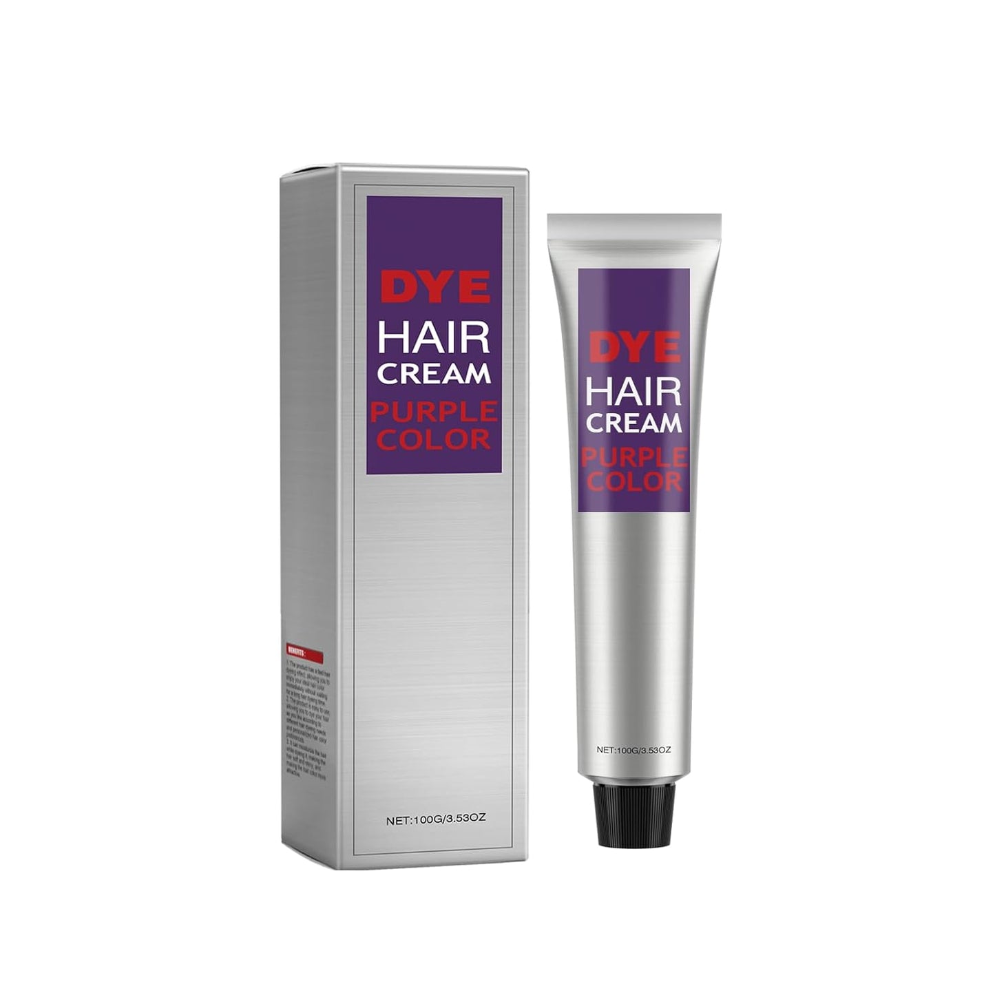 100g Herbal Essence Hair Dye Cream—Convenient Home Hair Dye Kit Gentle, Non-Irritating,  Safe for the Scalp