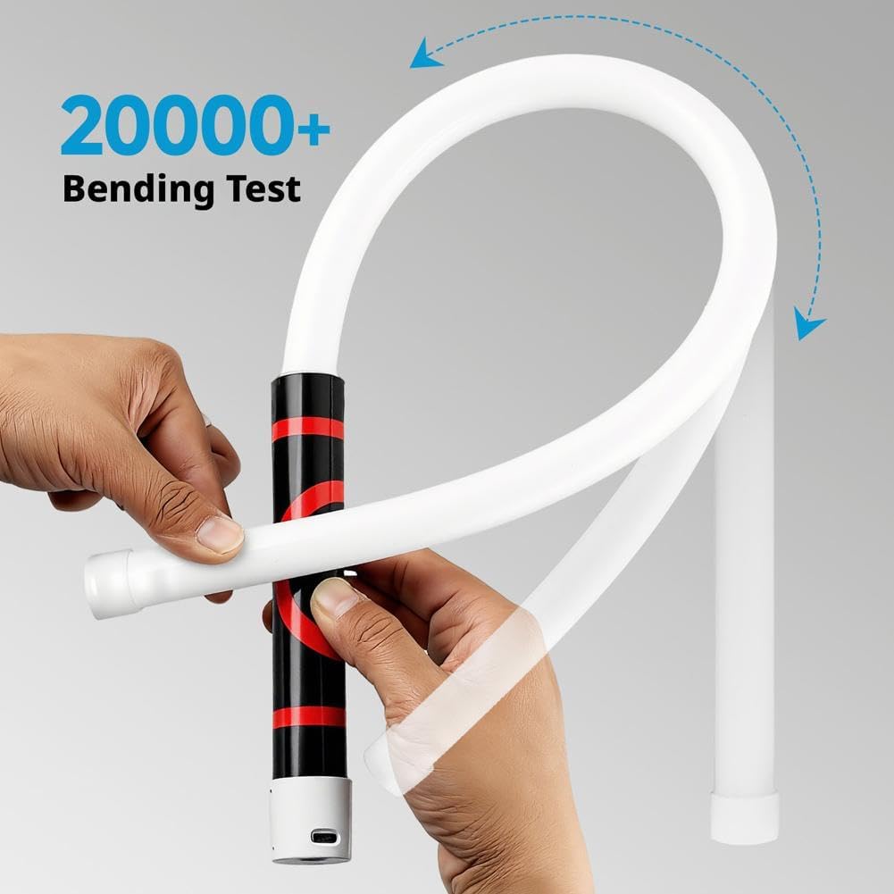 Bendable LED Light - Flexible LED Flashlight Stick 28.7" Bendable Work Light