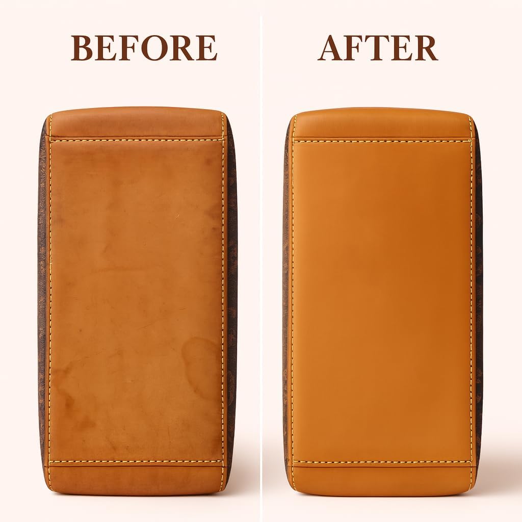 Natural Leather Conditioner & Cleaner Paste, Waterproof Leather Care Balm