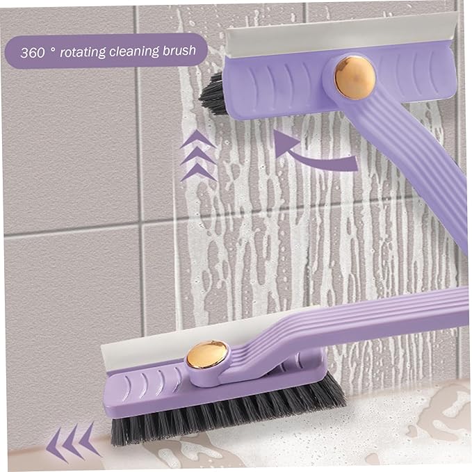 2Pcs Multi-Function Rotating Crevice Cleaning Brush, 360° Rotating No Dead Corners Crevice Gap Brush