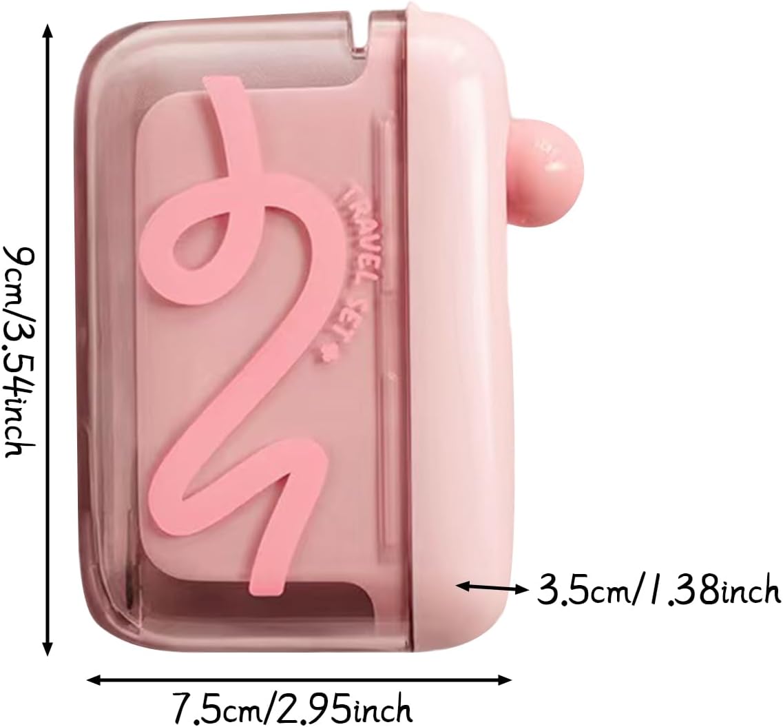 Travel Floss Picks with Case - Automatic Pop-Up Dispenser, 10Count Dental Flosser