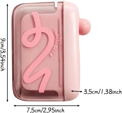 Travel Floss Picks with Case - Automatic Pop-Up Dispenser, 10Count Dental Flosser