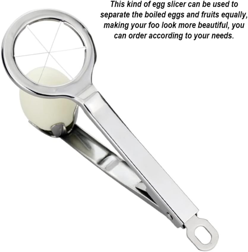 6-in-1 Multifunctional Stainless Steel Egg Slicer