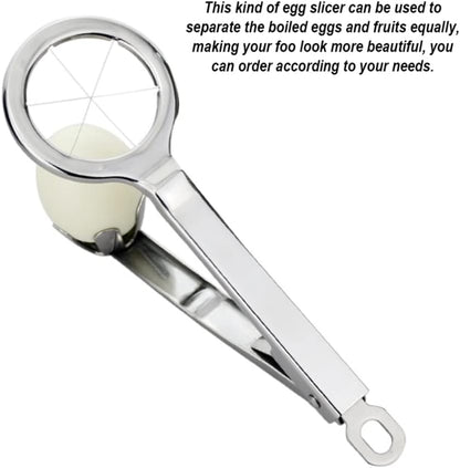 6-in-1 Multifunctional Stainless Steel Egg Slicer