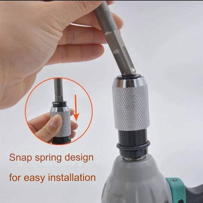 2 PCS Rotary Hammer Adapter with Impact Drill Bits Set