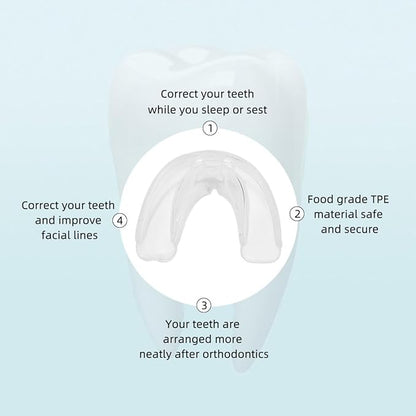 Invisible Dental Trays — BPA-Free — Ultra-Thin & Moldable, Perfectly Fits Every Tooth (Pack of 4)