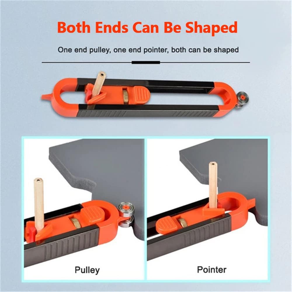 Contour Gauge Scribe Tool, Precise Profile Duplicator, Irregular Shape Profile Tool For Woodworking, Conversion Projects