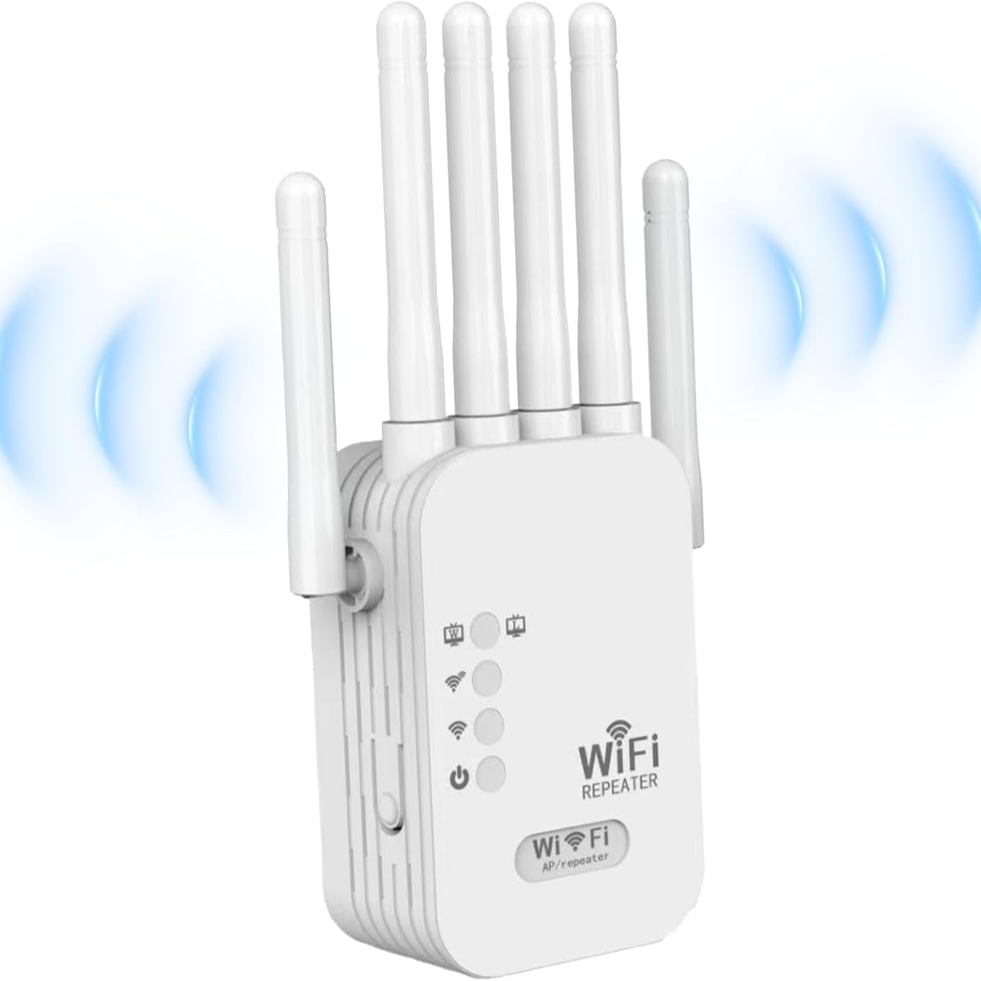 WiFi Extender Signal Booster with Ethernet Port 6 Directional Antennas