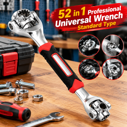 52-in-1 Professional-Grade Universal Wrench Standard
