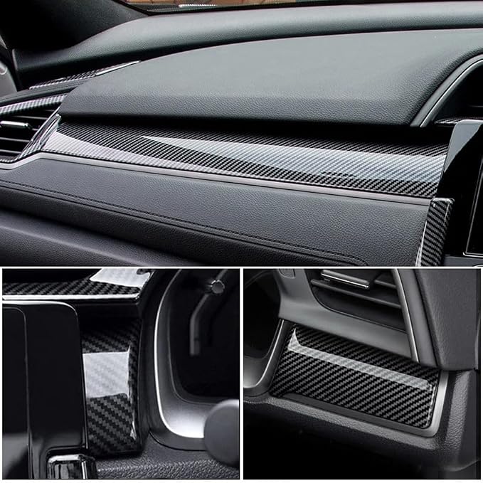 33ft Car 3D Carbon Fiber Vinyl Tape, Anti-Scratch Self Adhesive Door Entry Guards Vinyl Overlay Wrap Roll