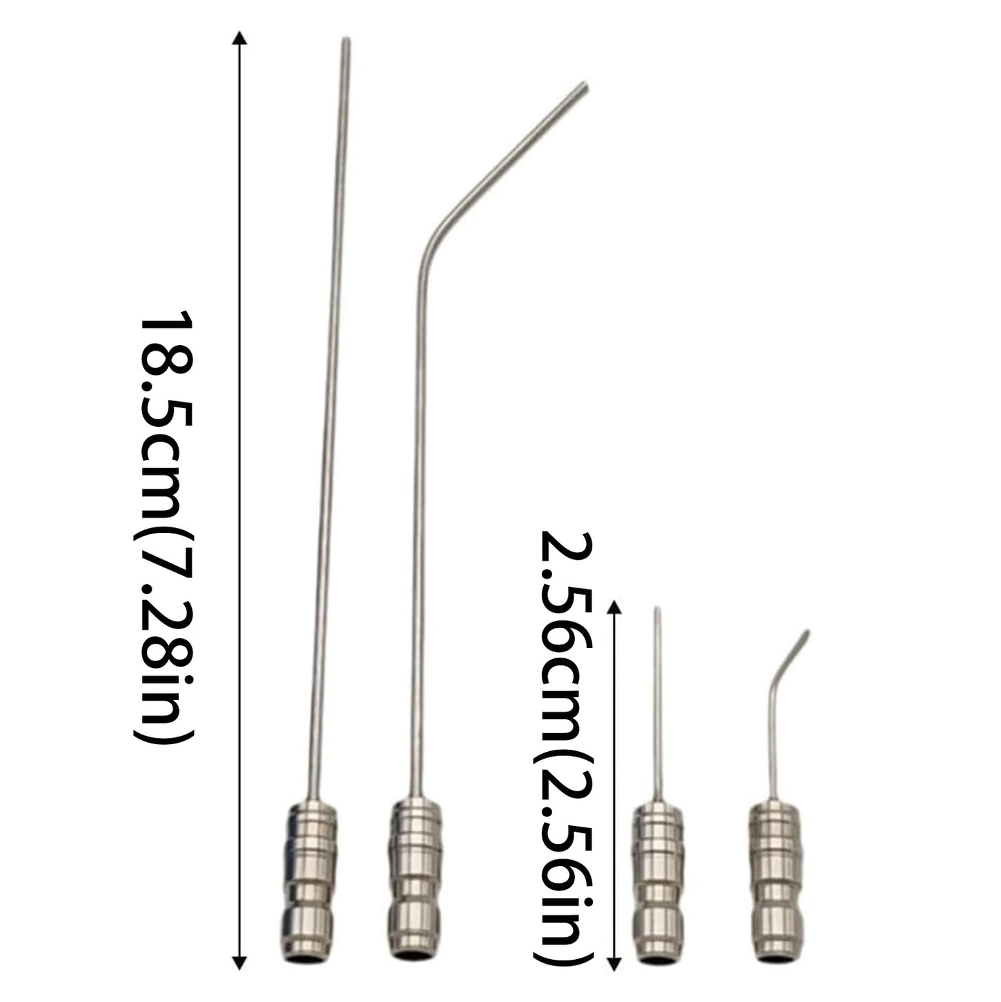 4pcs High Pressure Washer Nozzles Set for Washer Water Heater Stainless Steel Flush Kit