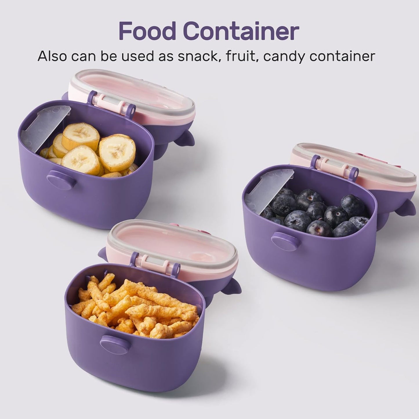 Baby Formula Dispenser On The Go for Travel, Outdoor Picnic with Baby Infant