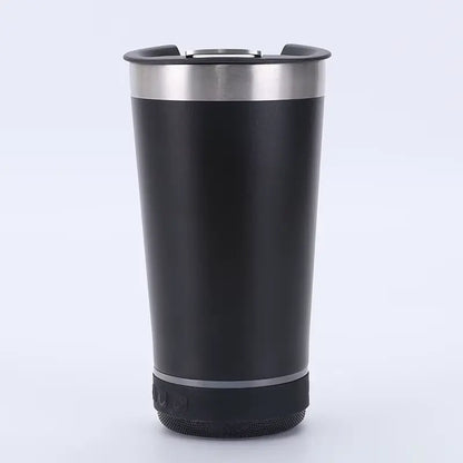 Wireless Music Speaker Tumbler Beer Cup for Outside Playing Songs with Phone