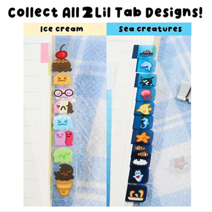 Sea Creatures & Ice Cream Lil Tabs Set