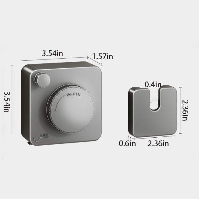 Invisible Wall-Mounted Retractable Clothesline