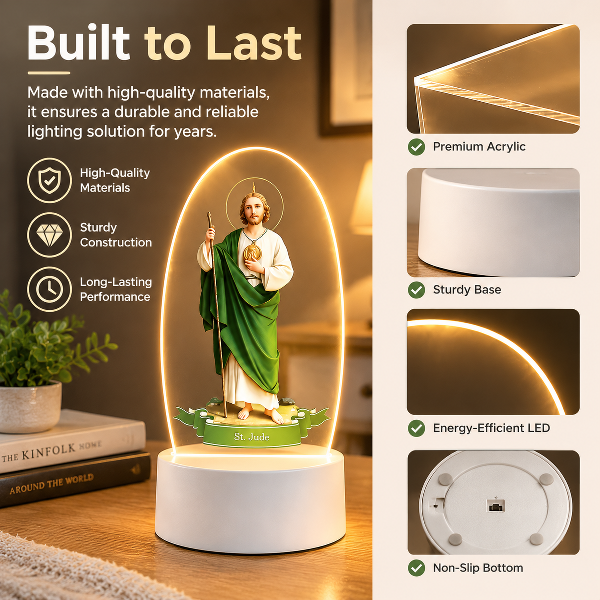 Religious Prayer LED Night Light