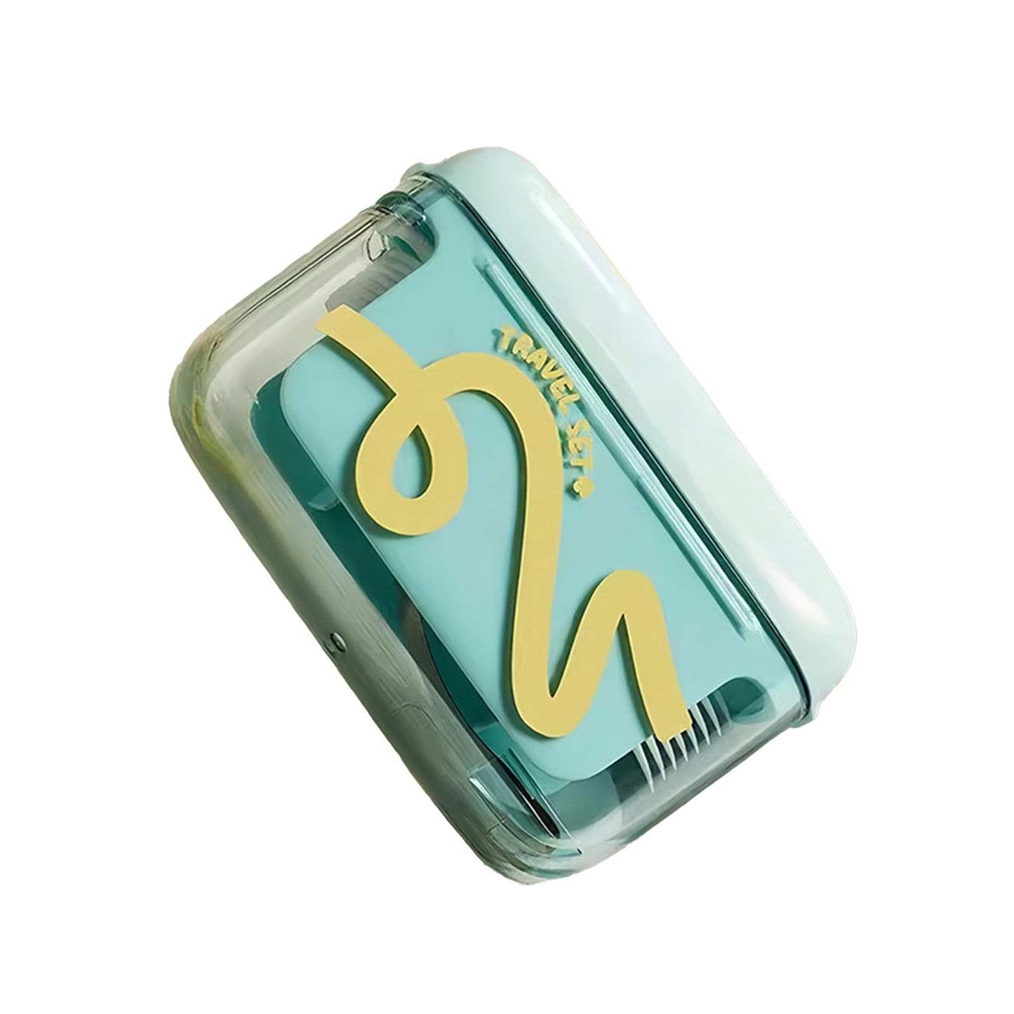 Travel Floss Picks with Case - Automatic Pop-Up Dispenser, 10Count Dental Flosser