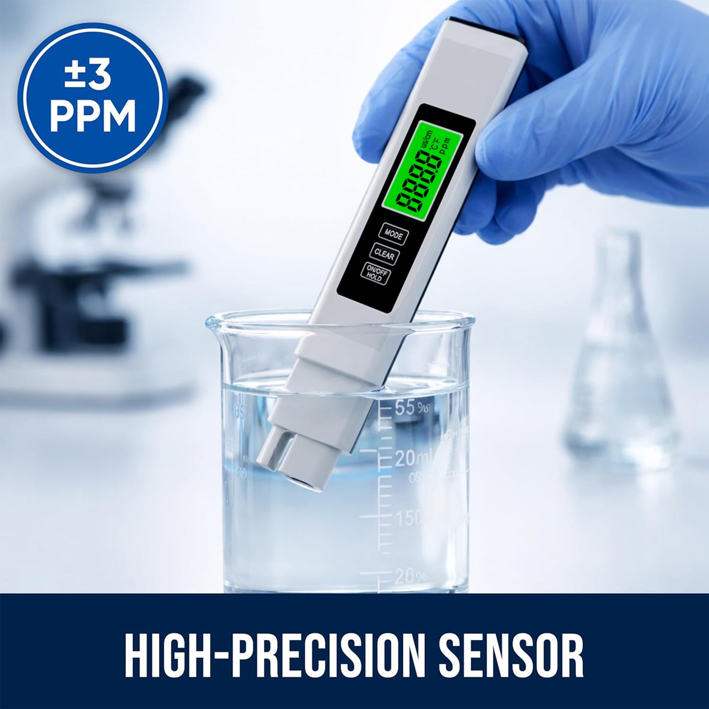 All-New 4 in 1 Tds Meter Digital Water Tester 0-9990ppm