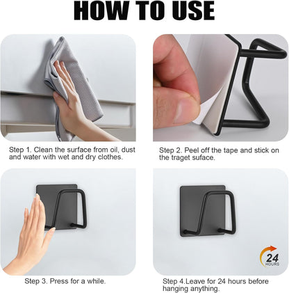 4 Counts Stainless Steel Sponge Holder for Kitchen Sink