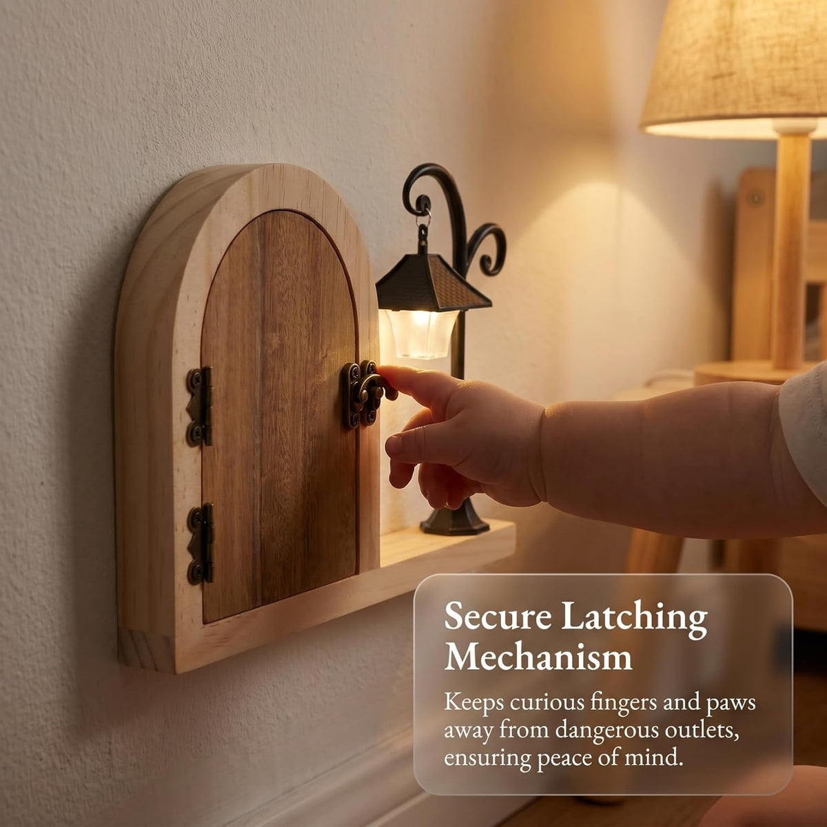 Wooden Socket Cover Plate / Outlet Protector