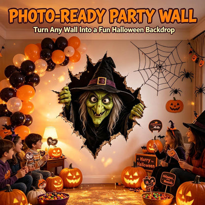 Halloween Breakthrough 3D Wall Decals