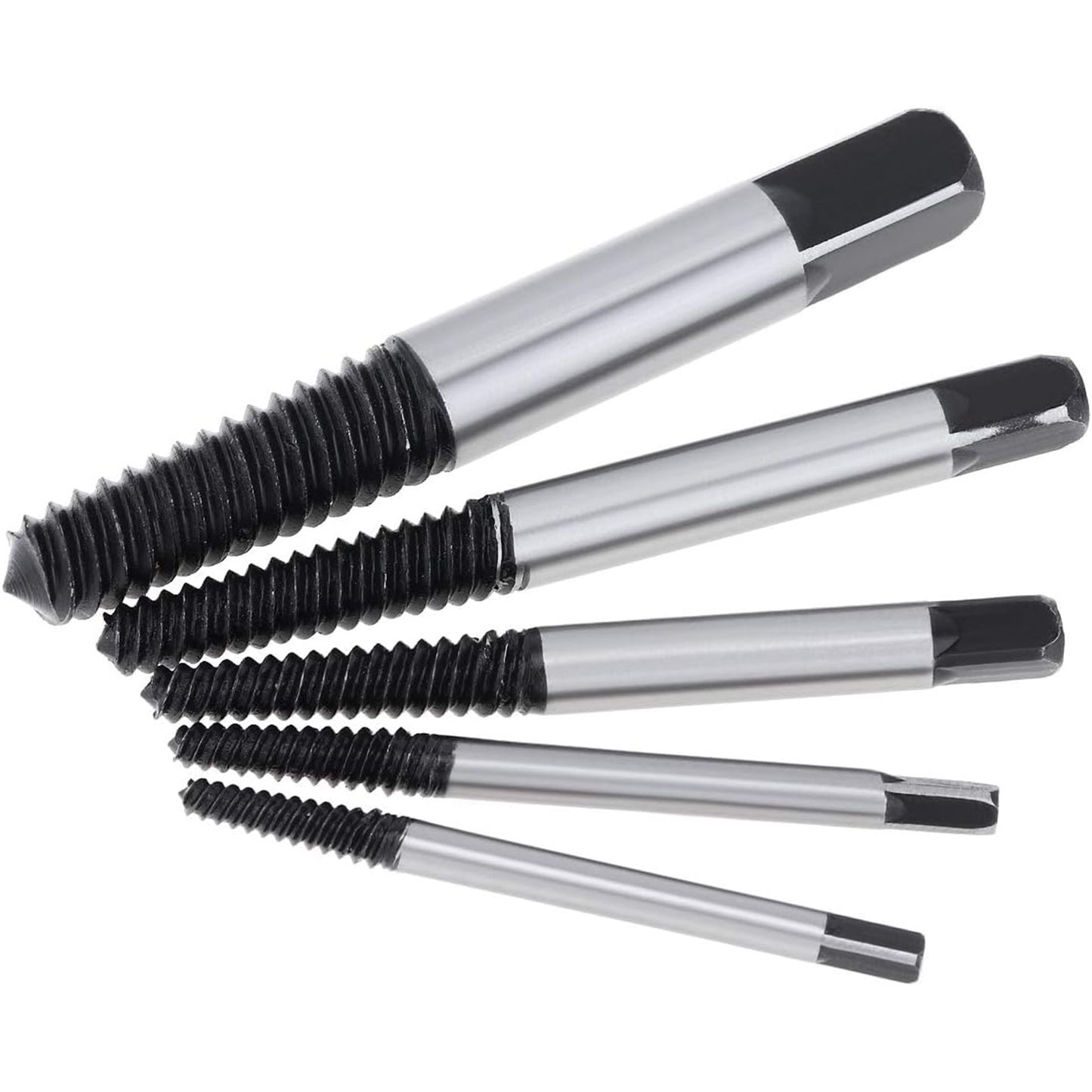 5PCS Screw Extractor Easy Out Set Drill Bits