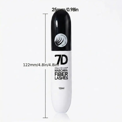 2PCS 7D Silk Fiber Black Mascara